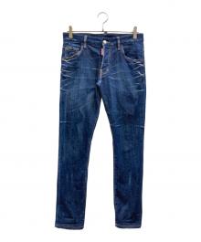 DSQUARED2（ディースクエアード）の古着「SKATER JEANS」｜インディゴ