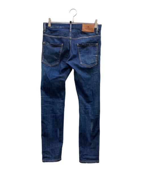 DSQUARED2（ディースクエアード）DSQUARED2 (ディースクエアード) SKATER JEANS インディゴ サイズ:44の古着・服飾アイテム