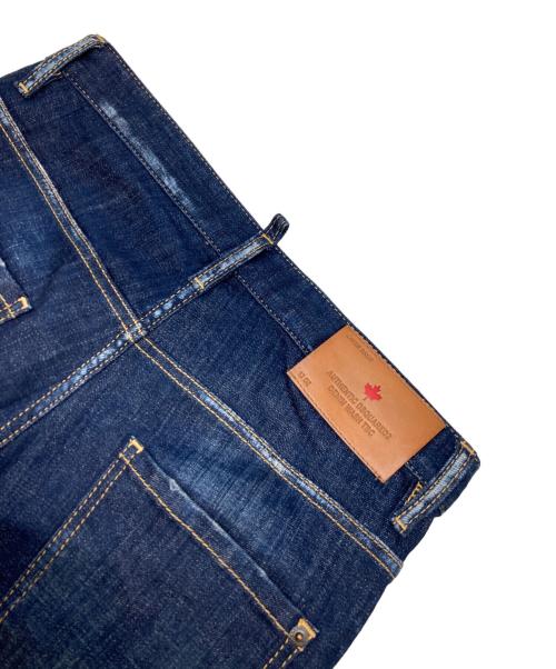 DSQUARED2（ディースクエアード）DSQUARED2 (ディースクエアード) SKATER JEANS インディゴ サイズ:44の古着・服飾アイテム