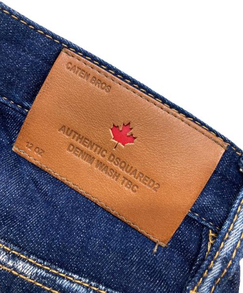 DSQUARED2（ディースクエアード）DSQUARED2 (ディースクエアード) SKATER JEANS インディゴ サイズ:44の古着・服飾アイテム