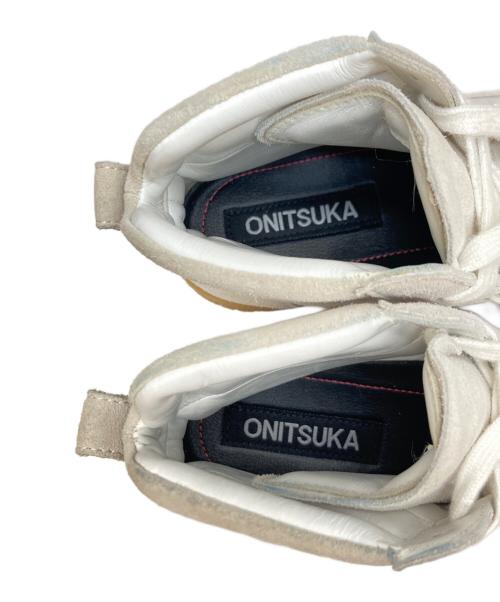 Onitsuka Tiger（オニツカタイガー）Onitsuka Tiger (オニツカタイガー) MITY MTスウェードブーツ アイボリー サイズ:25.5の古着・服飾アイテム