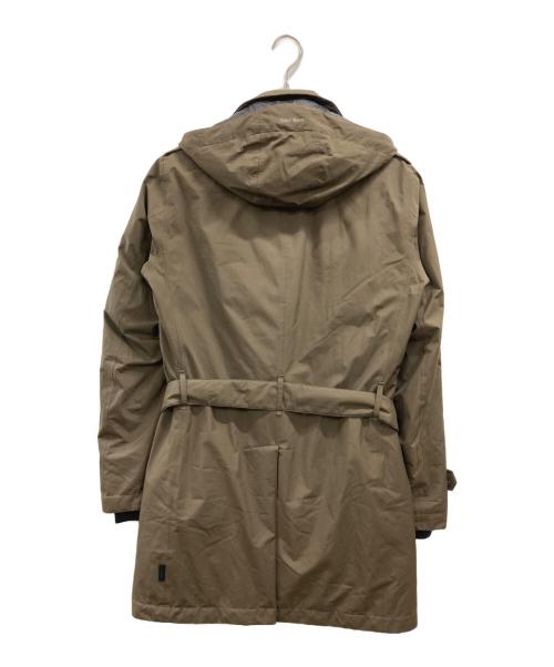HERNO（ヘルノ）HERNO (ヘルノ) ダウンライナー ベルテッド トレンチ コート ブラウン サイズ:44の古着・服飾アイテム