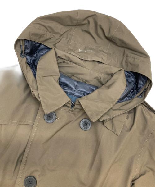 HERNO（ヘルノ）HERNO (ヘルノ) ダウンライナー ベルテッド トレンチ コート ブラウン サイズ:44の古着・服飾アイテム