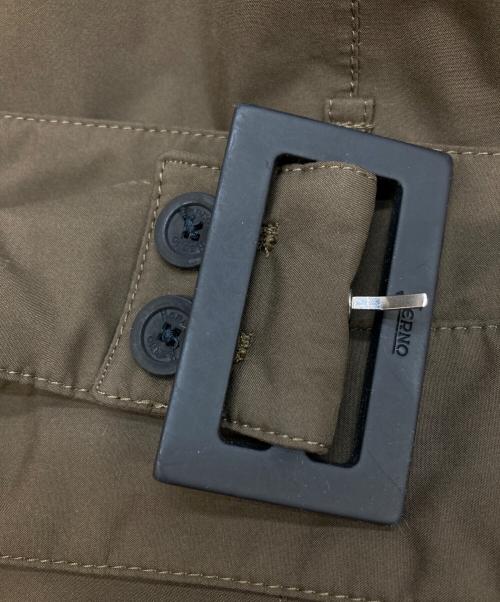 HERNO（ヘルノ）HERNO (ヘルノ) ダウンライナー ベルテッド トレンチ コート ブラウン サイズ:44の古着・服飾アイテム