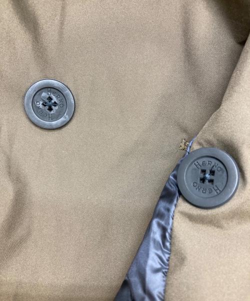 HERNO（ヘルノ）HERNO (ヘルノ) ダウンライナー ベルテッド トレンチ コート ブラウン サイズ:44の古着・服飾アイテム