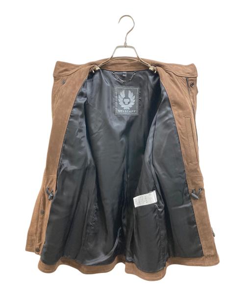 BELSTAFF（ベルスタッフ）BELSTAFF (ベルスタッフ) エルボーパッチレザージャケット ブラウン サイズ:44の古着・服飾アイテム