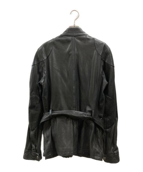 BELSTAFF（ベルスタッフ）BELSTAFF (ベルスタッフ) レザージャケット ブラック サイズ:44の古着・服飾アイテム