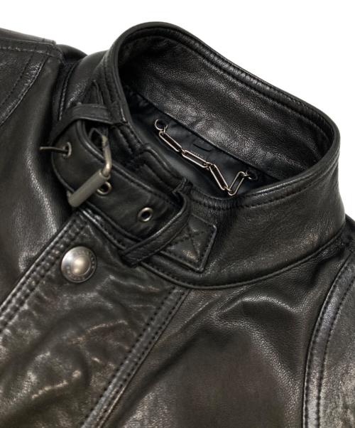 BELSTAFF（ベルスタッフ）BELSTAFF (ベルスタッフ) レザージャケット ブラック サイズ:44の古着・服飾アイテム