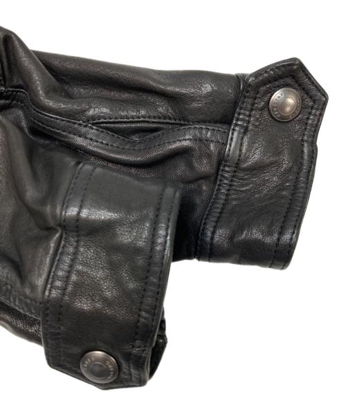 BELSTAFF（ベルスタッフ）BELSTAFF (ベルスタッフ) レザージャケット ブラック サイズ:44の古着・服飾アイテム