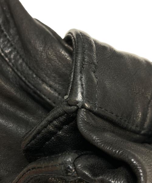 BELSTAFF（ベルスタッフ）BELSTAFF (ベルスタッフ) レザージャケット ブラック サイズ:44の古着・服飾アイテム