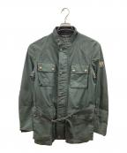 BELSTAFF×SOPHNET.ベルスタッフ×ソフネット）の古着「裏地迷彩ロードマスタージャケット」｜オリーブ