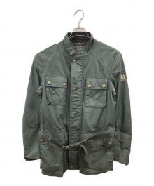 BELSTAFF×SOPHNET.（ベルスタッフ×ソフネット）の古着「裏地迷彩ロードマスタージャケット」｜オリーブ