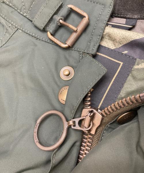 BELSTAFF（ベルスタッフ）BELSTAFF (ベルスタッフ) SOPHNET. (ソフネット) 裏地迷彩ロードマスタージャケット オリーブ サイズ:44の古着・服飾アイテム