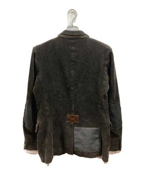 COMME des GARCONS JUNYA WATANABE MAN（コム デ ギャルソン ジュンヤ ワタナベ マン）COMME des GARCONS JUNYA WATANABE MAN (コム デ ギャルソン ジュンヤ ワタナベ マン) 製品染めパッチワークジャケット ブラウン サイズ:Sの古着・服飾アイテム