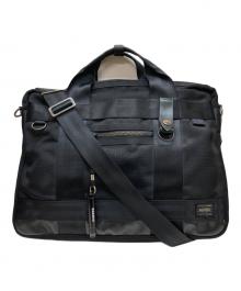 PORTER（ポーター）の古着「HEAT 2WAY BRIEFCASE」｜ブラック