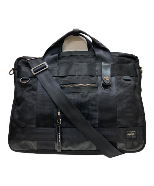 PORTER（ポーター）PORTER (ポーター) HEAT 2WAY BRIEFCASE ブラックの古着・服飾アイテム