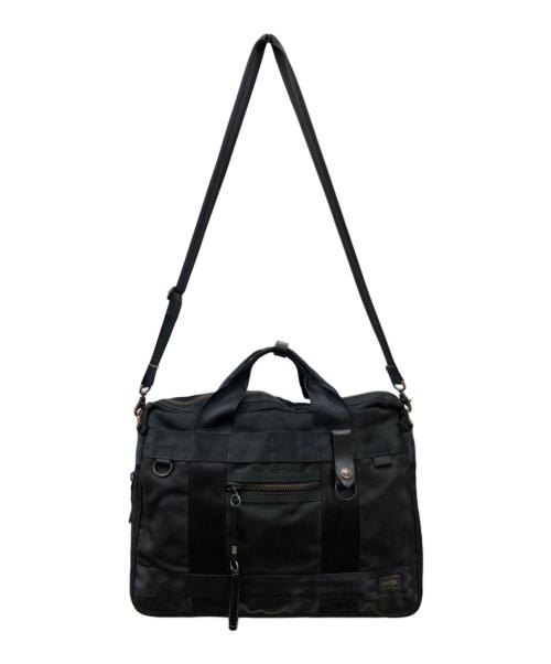 PORTER（ポーター）PORTER (ポーター) HEAT 2WAY BRIEFCASE ブラックの古着・服飾アイテム