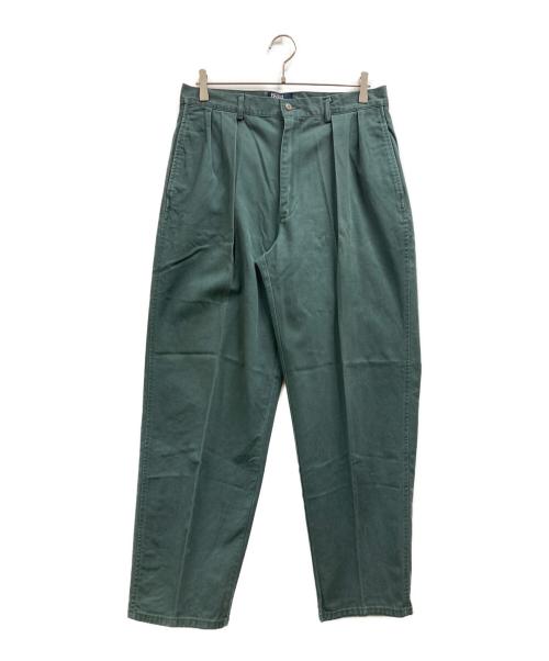 POLO RALPH LAUREN（ポロ・ラルフローレン）POLO RALPH LAUREN (ポロ・ラルフローレン) チノパン グリーン サイズ:33/30の古着・服飾アイテム
