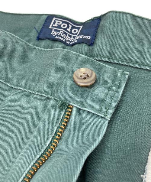 POLO RALPH LAUREN（ポロ・ラルフローレン）POLO RALPH LAUREN (ポロ・ラルフローレン) チノパン グリーン サイズ:33/30の古着・服飾アイテム