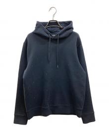 EMPORIO ARMANI（エンポリオ アルマーニ）の古着「プルオーバーパーカー」｜ブラック