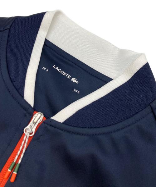 LACOSTE（ラコステ）LACOSTE (ラコステ) ローラン・ギャロス ジップアップジャケット ネイビー サイズ:US Sの古着・服飾アイテム