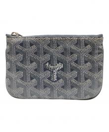 GOYARD（ゴヤール）の古着「Senat Nano Key Pouch キーポーチ」｜グレー