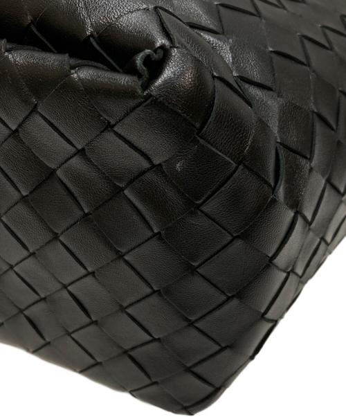 BOTTEGA VENETA（ボッテガベネタ）BOTTEGA VENETA (ボッテガベネタ) スモールフリップフラップトートバッグ ブラックの古着・服飾アイテム