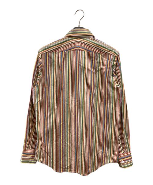 Paul Smith London（ポールスミスロンドン）Paul Smith London (ポールスミスロンドン) ストライプシャツ マルチカラー サイズ:Lの古着・服飾アイテム