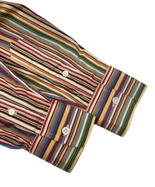 Paul Smith London（ポールスミスロンドン）Paul Smith London (ポールスミスロンドン) ストライプシャツ マルチカラー サイズ:Lの古着・服飾アイテム