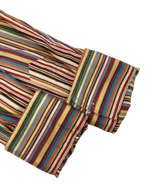 Paul Smith London（ポールスミスロンドン）Paul Smith London (ポールスミスロンドン) ストライプシャツ マルチカラー サイズ:Lの古着・服飾アイテム