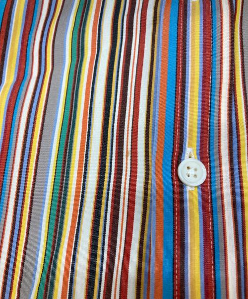Paul Smith London（ポールスミスロンドン）Paul Smith London (ポールスミスロンドン) ストライプシャツ マルチカラー サイズ:Lの古着・服飾アイテム