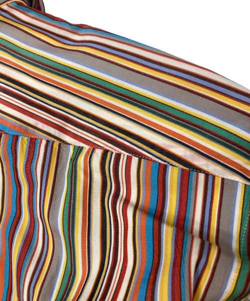 Paul Smith London（ポールスミスロンドン）Paul Smith London (ポールスミスロンドン) ストライプシャツ マルチカラー サイズ:Lの古着・服飾アイテム