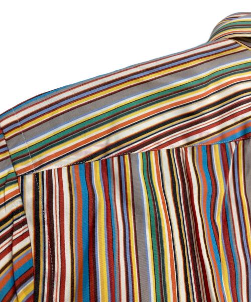 Paul Smith London（ポールスミスロンドン）Paul Smith London (ポールスミスロンドン) ストライプシャツ マルチカラー サイズ:Lの古着・服飾アイテム
