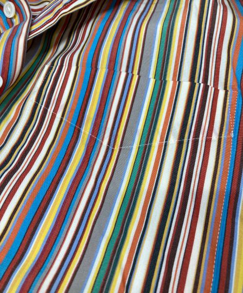 Paul Smith London（ポールスミスロンドン）Paul Smith London (ポールスミスロンドン) ストライプシャツ マルチカラー サイズ:Lの古着・服飾アイテム