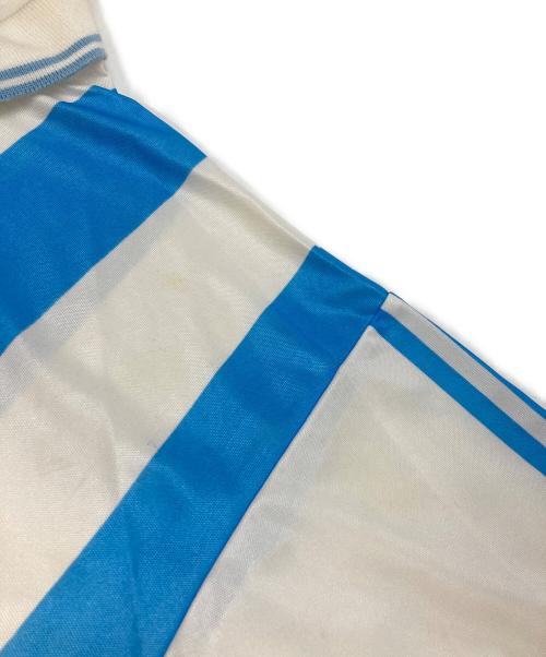 adidas（アディダス）adidas (アディダス) ゲームシャツ ブルー サイズ:Lの古着・服飾アイテム