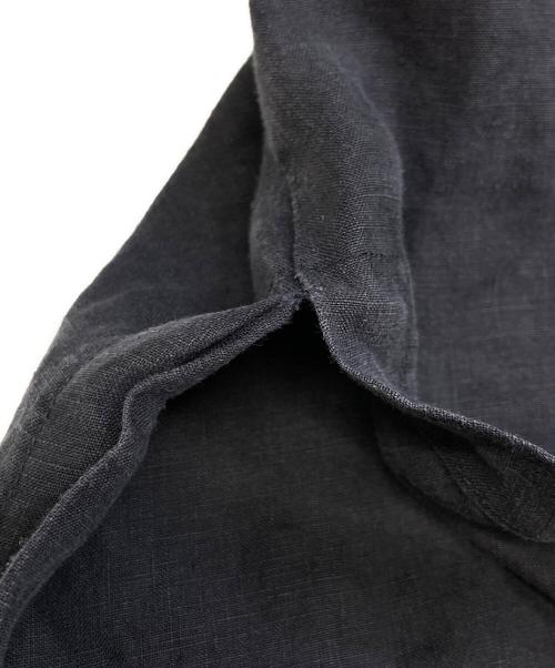 MaxMara（マックスマーラ）MaxMara (マックスマーラ) リネンシャツワンピース ネイビー サイズ:38の古着・服飾アイテム