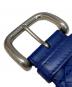 BOTTEGA VENETA (ボッテガベネタ) イントレチャートレザーベルト ブルー サイズ:38：18000円