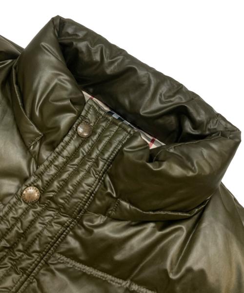 BURBERRY BLUE LABEL（バーバリー ブルー レーベル）BURBERRY BLUE LABEL (バーバリー ブルー レーベル) ダウンジャケット オリーブ サイズ:LLの古着・服飾アイテム