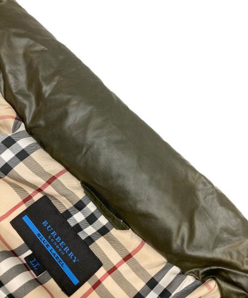 BURBERRY BLUE LABEL（バーバリー ブルー レーベル）BURBERRY BLUE LABEL (バーバリー ブルー レーベル) ダウンジャケット オリーブ サイズ:LLの古着・服飾アイテム