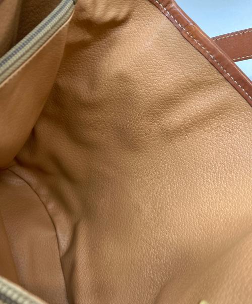 CELINE（セリーヌ）CELINE (セリーヌ) マカダムバケツトートバッグ ブラウンの古着・服飾アイテム