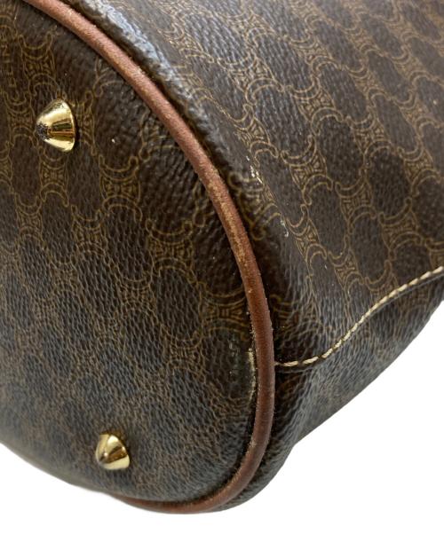 CELINE（セリーヌ）CELINE (セリーヌ) マカダムバケツトートバッグ ブラウンの古着・服飾アイテム