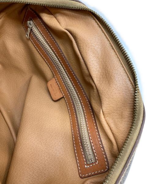 CELINE（セリーヌ）CELINE (セリーヌ) マカダムミニボストンバッグ ブラウンの古着・服飾アイテム