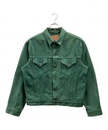 LEVI'S（リーバイス）の古着「3rd後染めデニムジャケット」｜グリーン