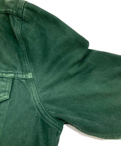 LEVI'S（リーバイス）LEVI'S (リーバイス) 3rd後染めデニムジャケット グリーン サイズ:Lの古着・服飾アイテム
