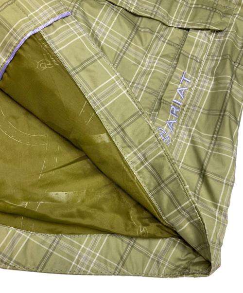 ARIAT（アリアット）ARIAT (アリアット) ナイロンジャケット グリーン サイズ:XSの古着・服飾アイテム