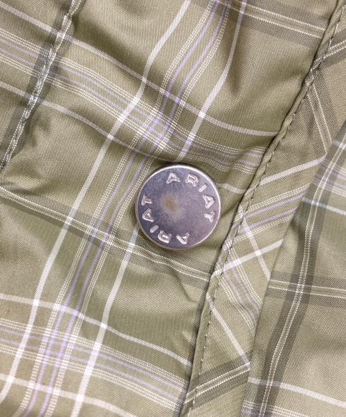 ARIAT（アリアット）ARIAT (アリアット) ナイロンジャケット グリーン サイズ:XSの古着・服飾アイテム