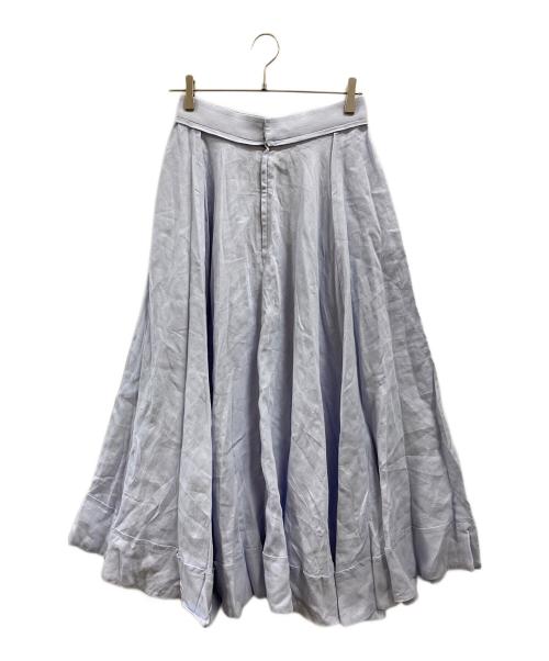 MADISON BLUE（マディソンブルー）MADISON BLUE (マディソンブルー) TUCK CIRCULAR SKIRT スカイブルー サイズ:2 未使用品の古着・服飾アイテム