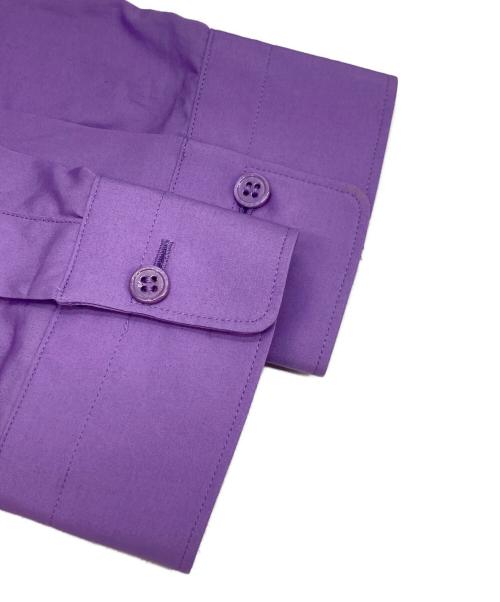 BOWTE（バウト）BOWTE (バウト) レースブラウス パープルの古着・服飾アイテム