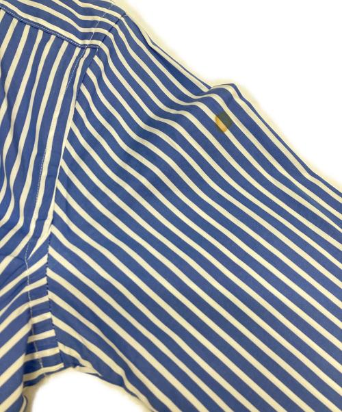 POLO RALPH LAUREN（ポロ・ラルフローレン）POLO RALPH LAUREN (ポロ・ラルフローレン) ストライプシャツワンピース ネイビー サイズ:6の古着・服飾アイテム