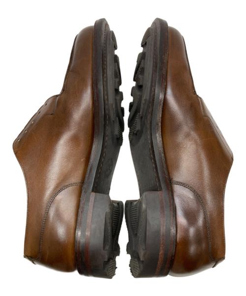 Crockett & Jones（クロケット＆ジョーンズ）Crockett & Jones (クロケット＆ジョーンズ) モールトン Uチップシューズ ブラウン サイズ:8Eの古着・服飾アイテム